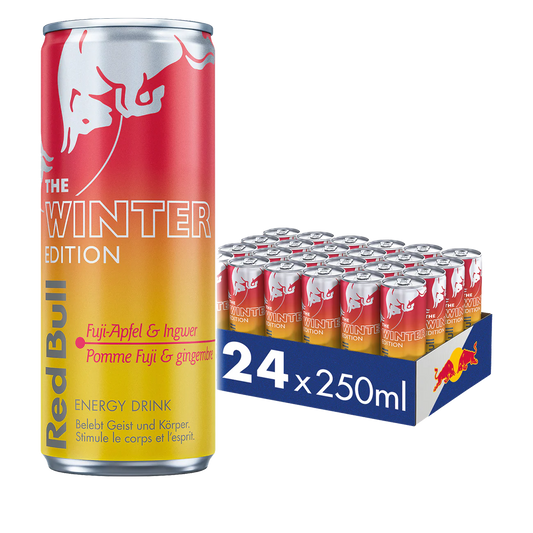 Redbull Winter Fuji Apple Ginger 24 X 25cl