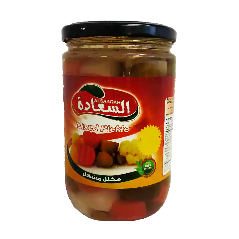 Alsaadah Blandade Pickles 2800g x 4
