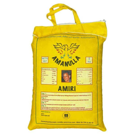 Amanulla Amiri Super sella Basmati ris 10kg X 2st