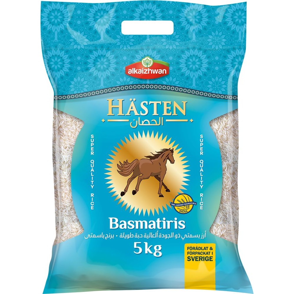 Hästen Basmati Ris 5kg