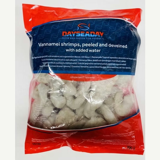 Dayseaday CPDTO Shrimps med skal 1kg 16/20 X10