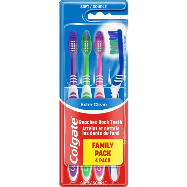 Colgate Tandborste Extra Clean Soft 4-P X 12
