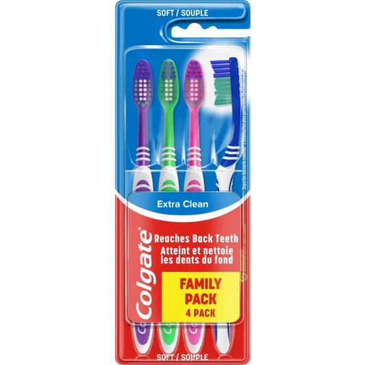 Colgate Tandborste Extra Clean Soft 4-P X 12