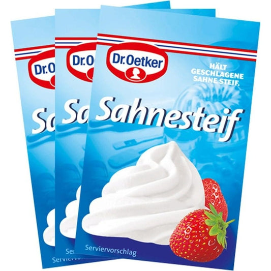 Dr.Oetker Vispgrädde Pulver eko 4x72g OPT 288grX12