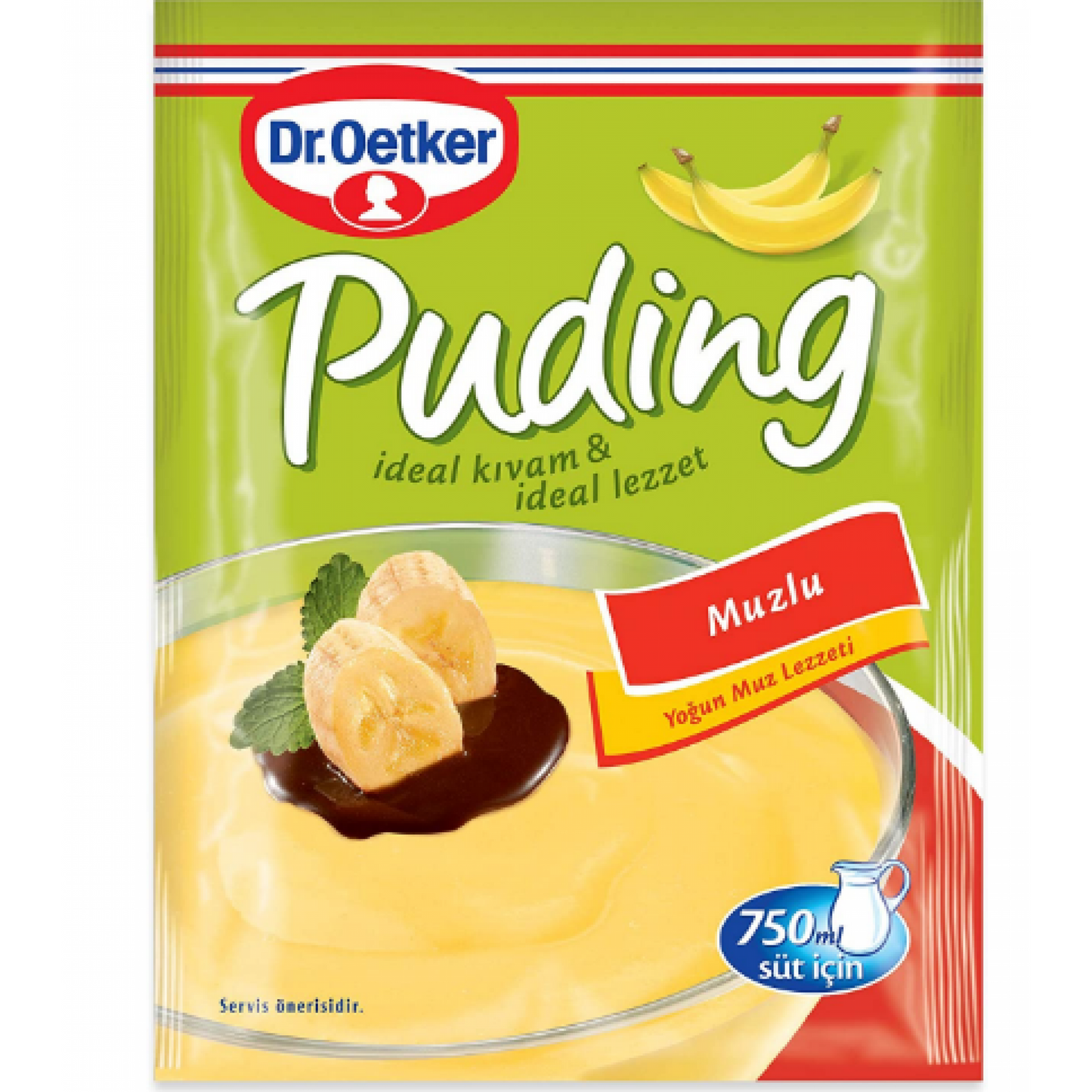 Dr. Oetker Pudding med banan 120grX24