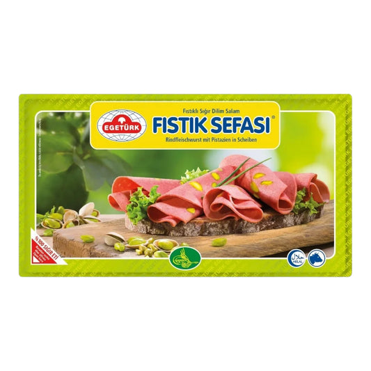Egeturk Skivad Nött salami 16 X 150g