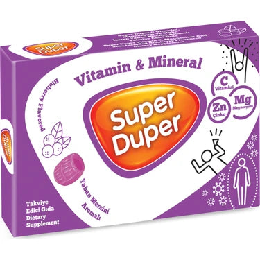 Super Duper Blåbär Vitamin 56gr