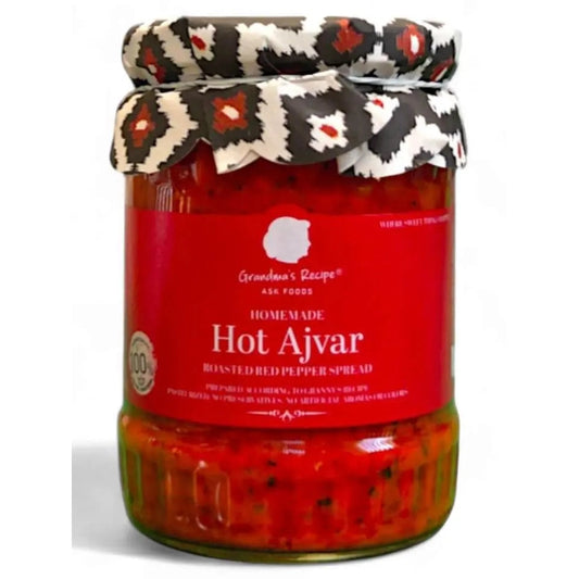 Balkan Grandmas R Hemgjord Ajvar stark 550g X 6