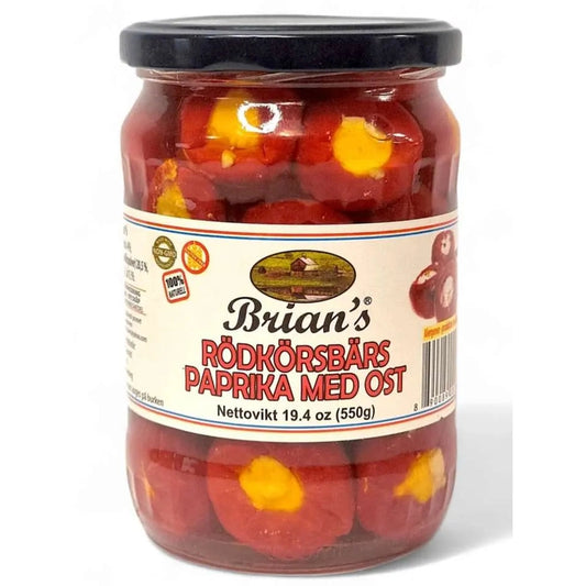 Balkan Brians körsbärs paprika ostfyllning 550gX12