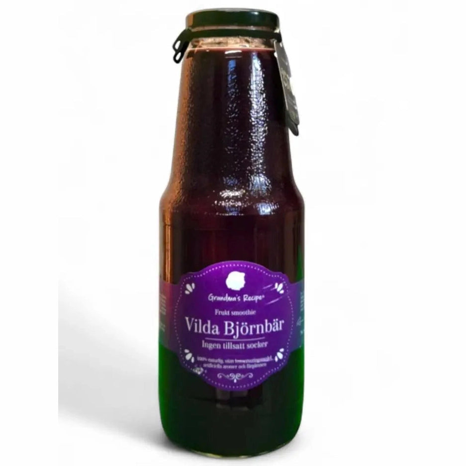 Grandmas Recepi Vild Blåbärs Juice 1000ml X 6