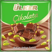 ULKER CHOKLAD RUTA PISTACHNÖTTER 65grX6X6st