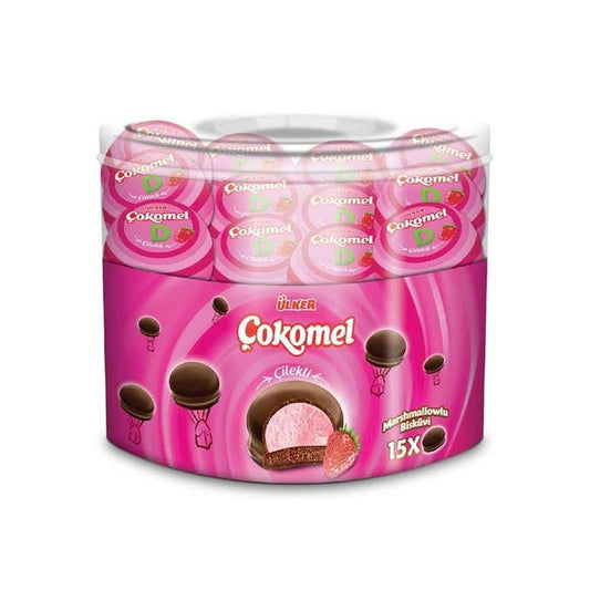 ULKER COKOMEL MARS jordgubbe 12grX15stX6pak