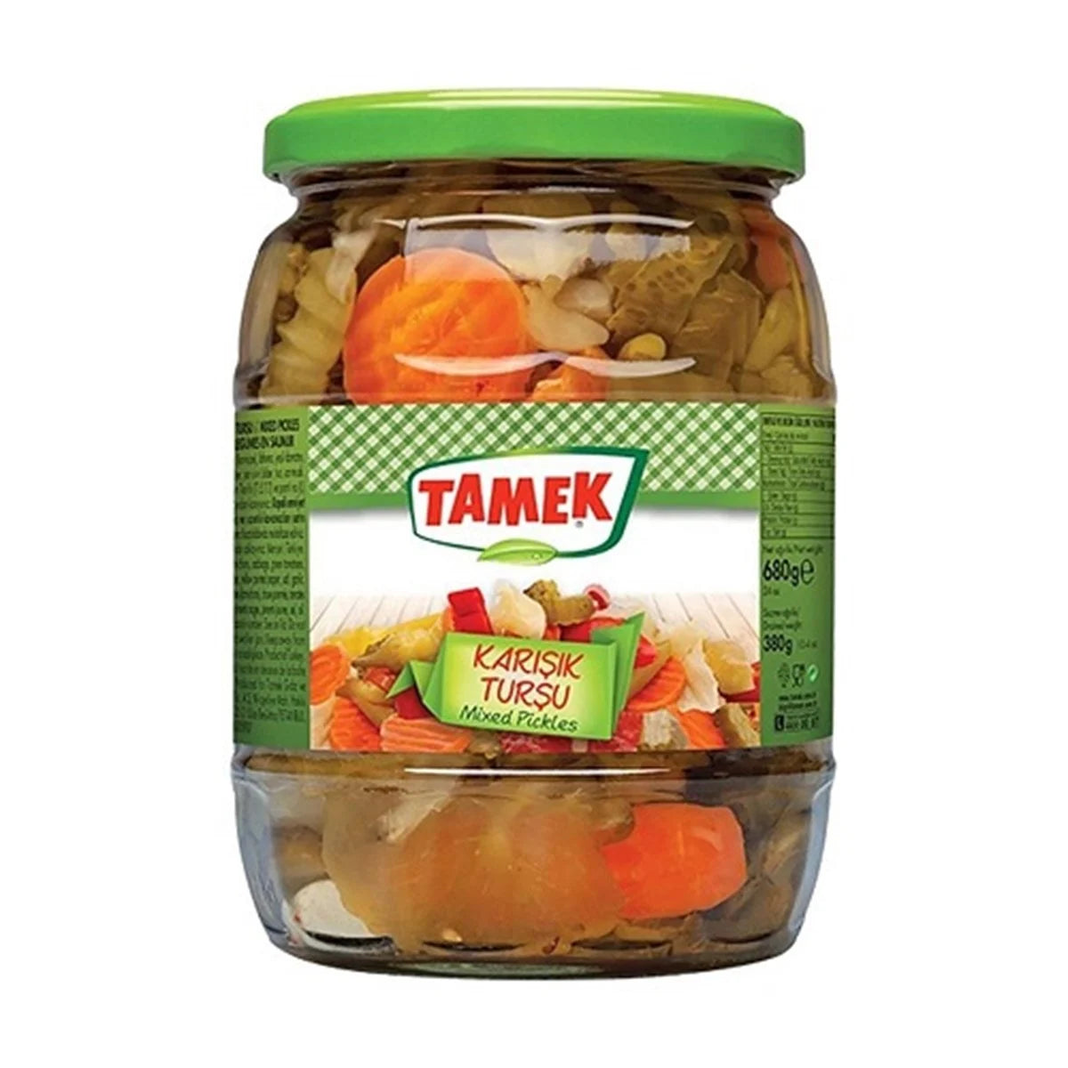Tamek Inlagda Grönsaker 6x1550gr (Koli)