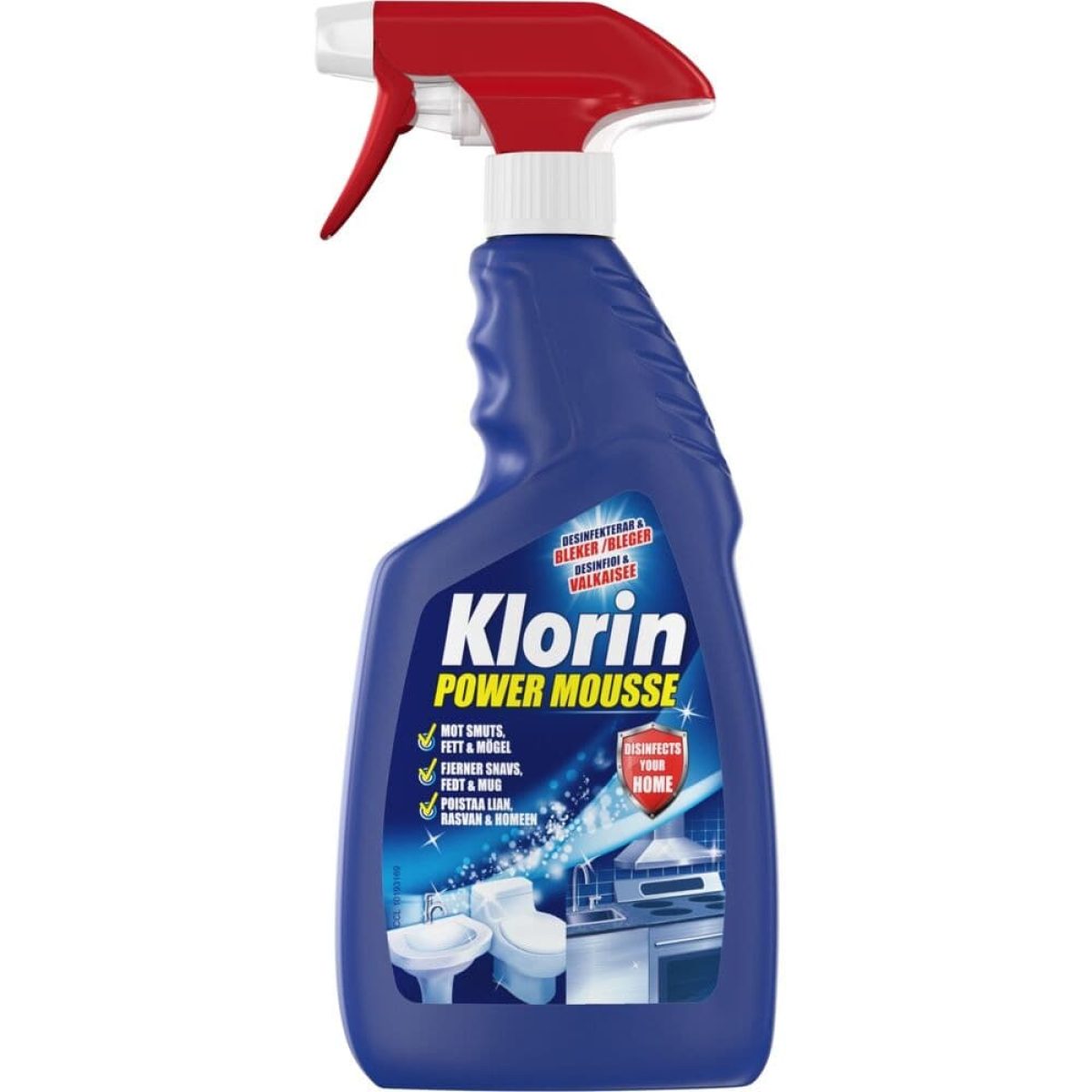 Klorin Power Mousse 500ml X 12