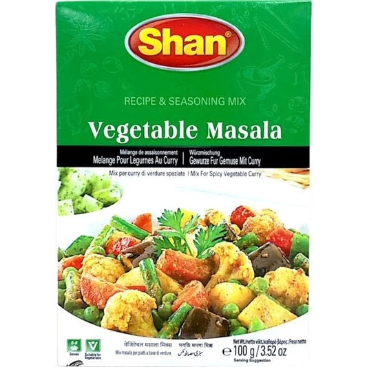 Shan Vegetable Masala 6x100gr