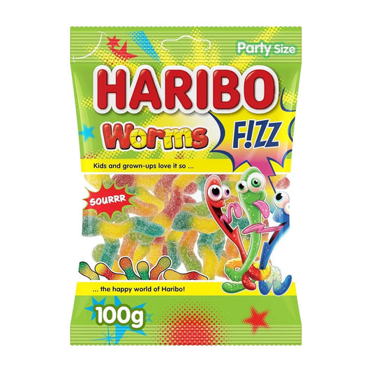 HARIBO Sour Worms 30 x 80g
