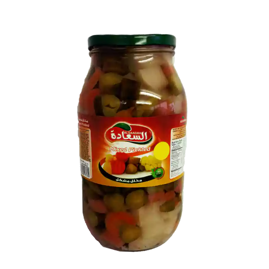 Alsaadah Blandade Pickles 660g x12