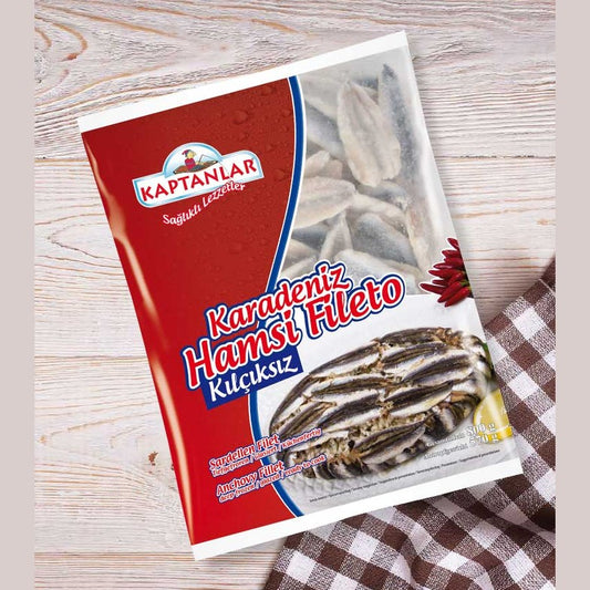KAPTANLAR Rengjord Hamsi 12 X 800g (brutto)