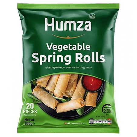 Humza Veg Spring Roll 10x650g