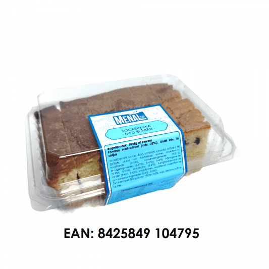 MENAL SOCKERKAKA med BLÅBÄR 400grX7st