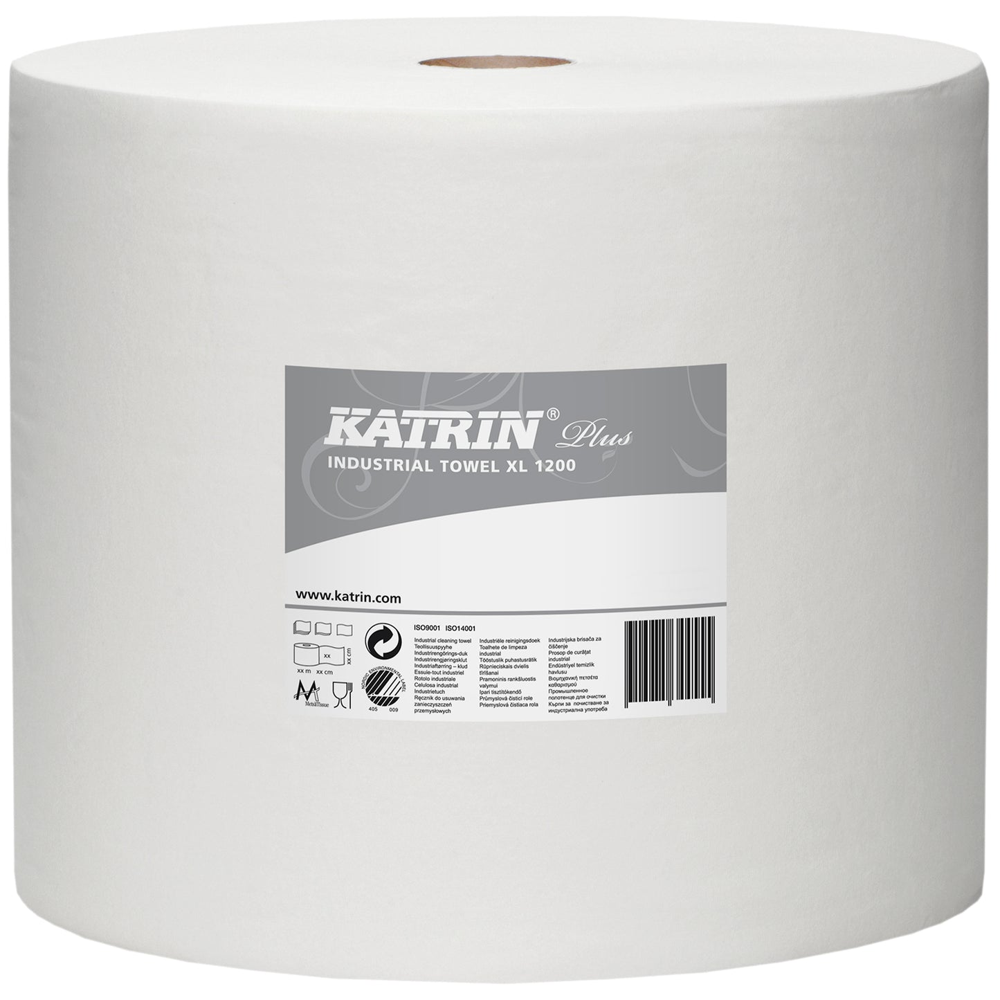 KATRIN MAXI TORK RULLE VIT 9 KG /1120 M
