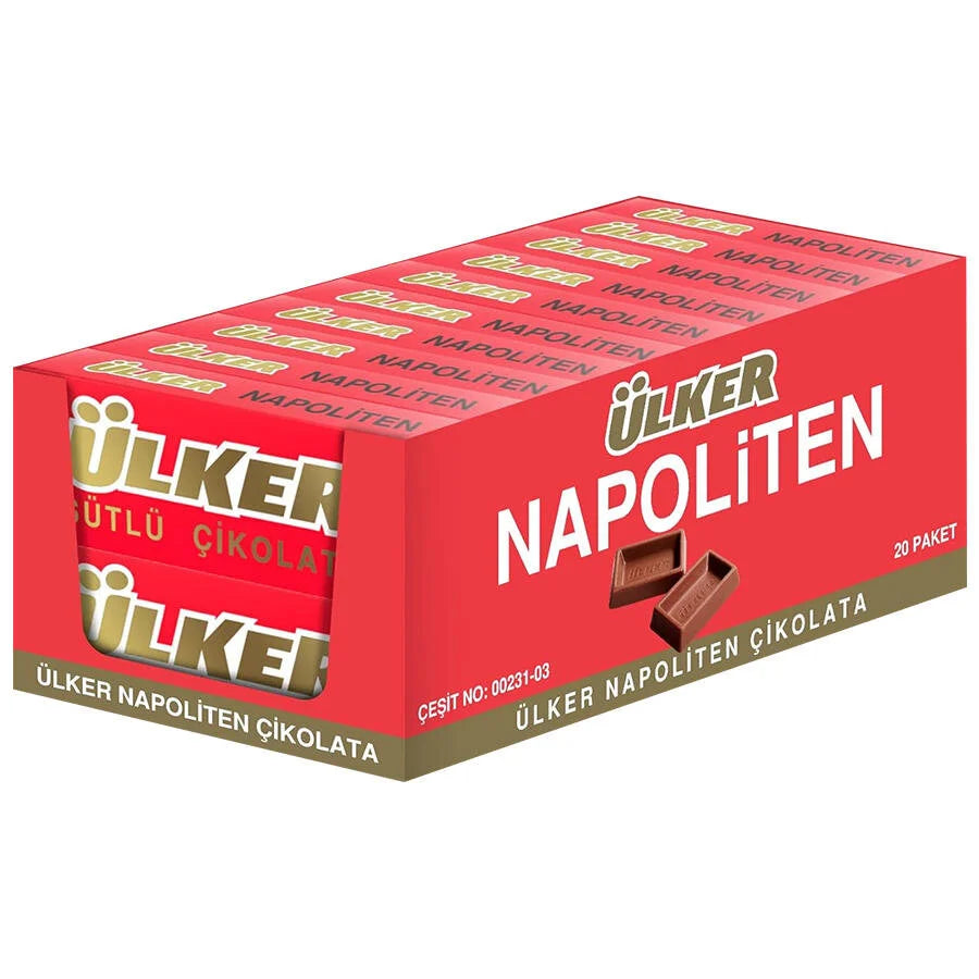 Ulker Napoliten Choklad 33grX20X6