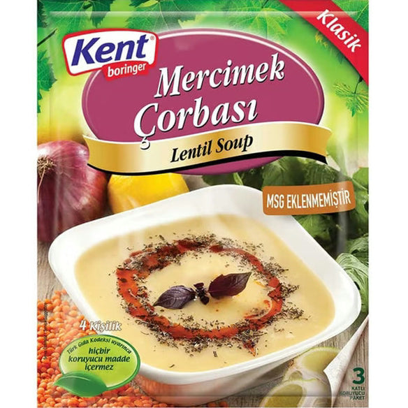 KENT Röda linssoppa 76 gr X 24